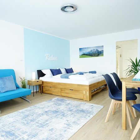 Relax - Blue Mit Pool Und Sauna Scheidegg Exterior photo