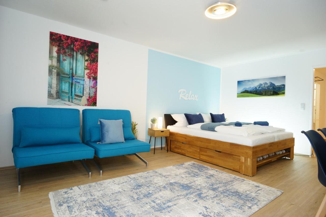 Relax - Blue Mit Pool Und Sauna Scheidegg Exterior photo